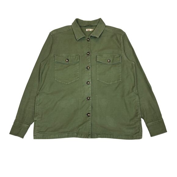 Faherty Stretch Surplus Savannah Jacket in Fatugue Women's Medium - Picture 1 of 10